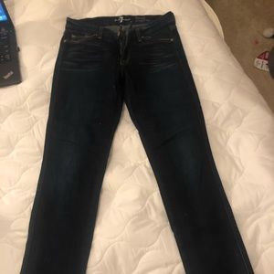 Dark blue 7 jeans